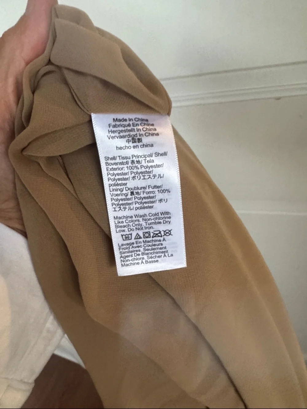 New With Tag J Crew Pleated Silky Midi Skirt in Camel
